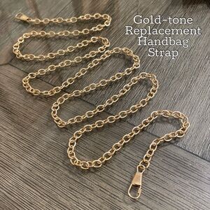Replacement Gold-tone Chain Handbag Strap - Chain